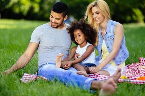 Happy Mexican Family